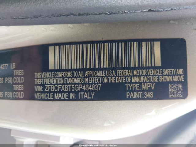 2016 FIAT 500X ZFBCFXBT5GP464837 Photo 8