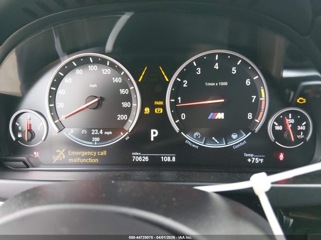 2018 Bmw X5 M მანქანა იყიდება აუქციონზე, vin: 5YMKT6C54J0Y83782, აუქციონის ნომერი: 44725078