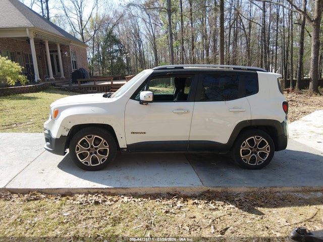 Продаж на аукціоні авто 2017 Jeep Renegade Limited Fwd, vin: ZACCJADB1HPE55568, номер лоту: 44725111