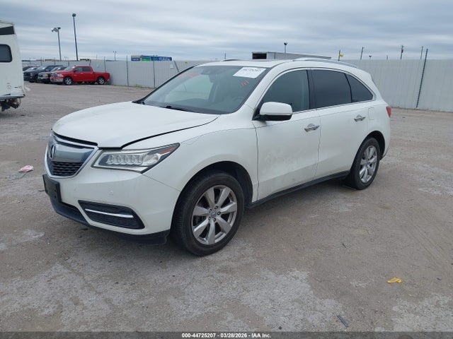 2016 Acura Mdx Advance   Entertainment Packages/advance Package მანქანა იყიდება აუქციონზე, vin: 5FRYD3H90GB021727, აუქციონის ნომერი: 44725207