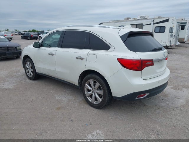 2016 Acura Mdx Advance   Entertainment Packages/advance Package მანქანა იყიდება აუქციონზე, vin: 5FRYD3H90GB021727, აუქციონის ნომერი: 44725207