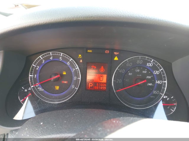 Продажа на аукционе авто 2009 Infiniti Ex35, vin: JNKAJ09F39M951774, номер лота: 44725245