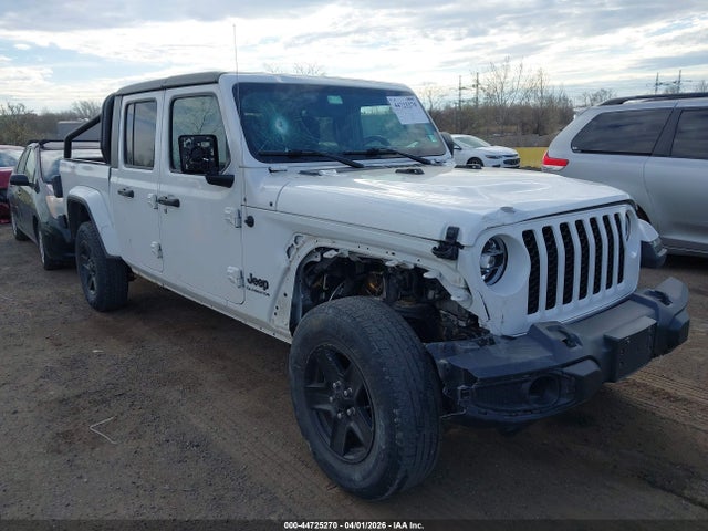 2021 Jeep Gladiator Sport S 4x4 მანქანა იყიდება აუქციონზე, vin: 1C6HJTAG4ML573783, აუქციონის ნომერი: 44725270