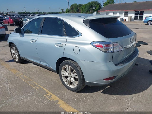 2011 Lexus Rx 450h მანქანა იყიდება აუქციონზე, vin: JTJZB1BA2B2005699, აუქციონის ნომერი: 44725329