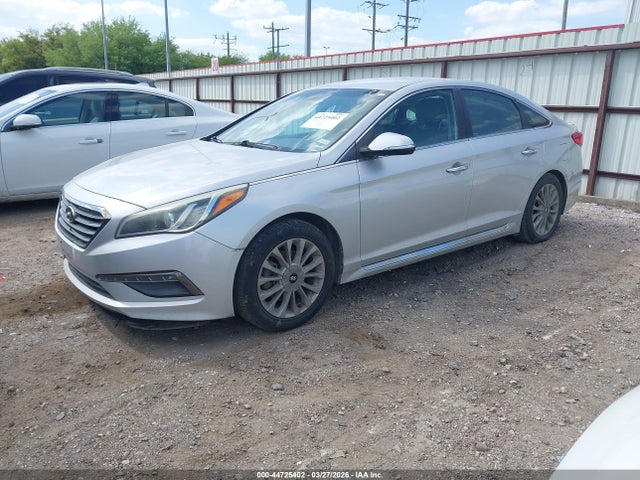 2015 Hyundai Sonata Limited მანქანა იყიდება აუქციონზე, vin: 5NPE34AF4FH200799, აუქციონის ნომერი: 44725402