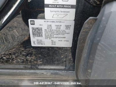 1GKKNUL41PZ234089 GMC Acadia Awd Slt