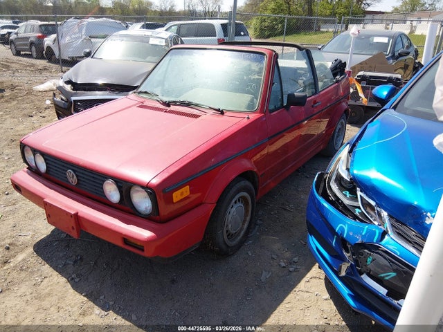 Aukcja sprzedaży 1989 Volkswagen Cabriolet, vin: WVWCA0159KK004818, numer aukcji: 44725595