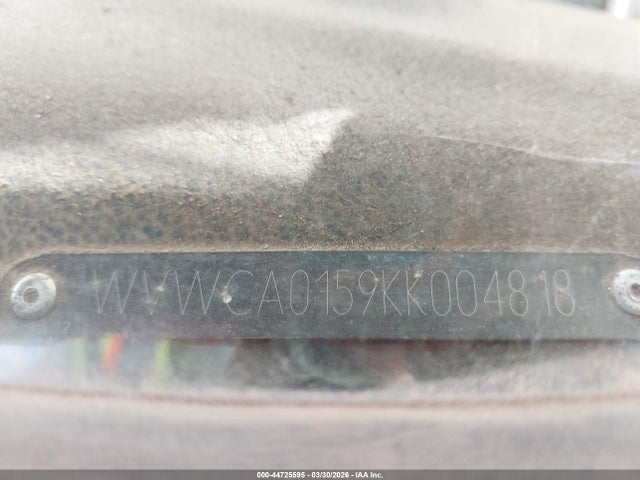 Aukcja sprzedaży 1989 Volkswagen Cabriolet, vin: WVWCA0159KK004818, numer aukcji: 44725595