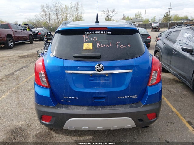 Продаж на аукціоні авто 2014 Buick Encore Convenience, vin: KL4CJFSB7EB589226, номер лоту: 44725597