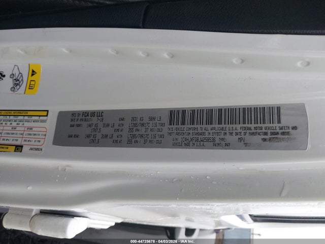 Aukcja sprzedaży 2018 Jeep Wrangler Unlimited Rubicon 4x4, vin: 1C4HJXFG8JW258536, numer aukcji: 44725678