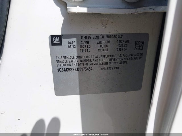 2013 CADILLAC ATS 1G6AC5SXXD0175464 Photo 8