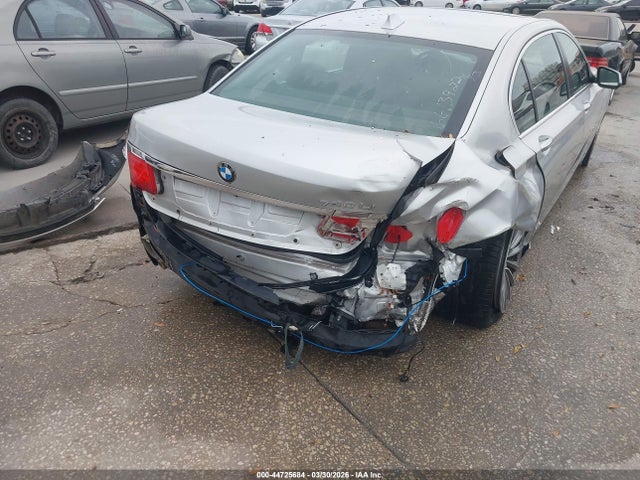 2011 Bmw 740li მანქანა იყიდება აუქციონზე, vin: WBAKB4C51BC574476, აუქციონის ნომერი: 44725684
