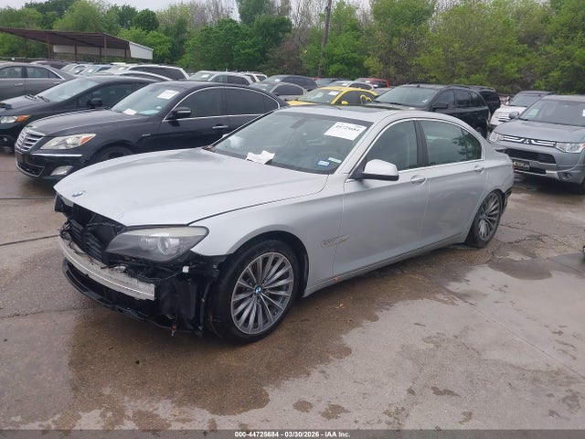 2011 Bmw 740li მანქანა იყიდება აუქციონზე, vin: WBAKB4C51BC574476, აუქციონის ნომერი: 44725684