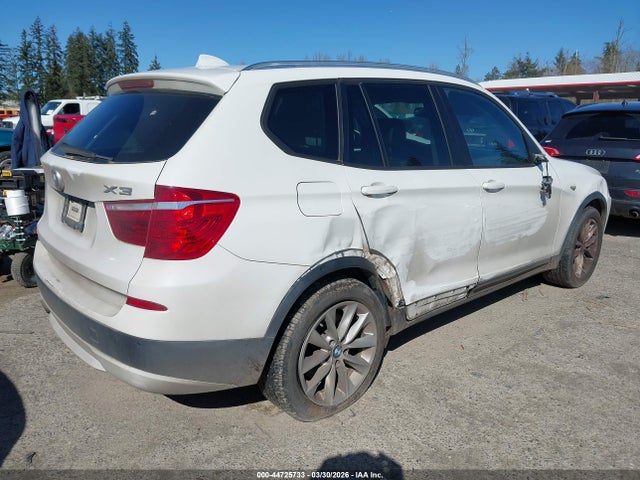 44725733 :رقم المزاد ، 5UXWX9C53D0A21787 vin ، 2013 Bmw X3 Xdrive28i مزاد بيع