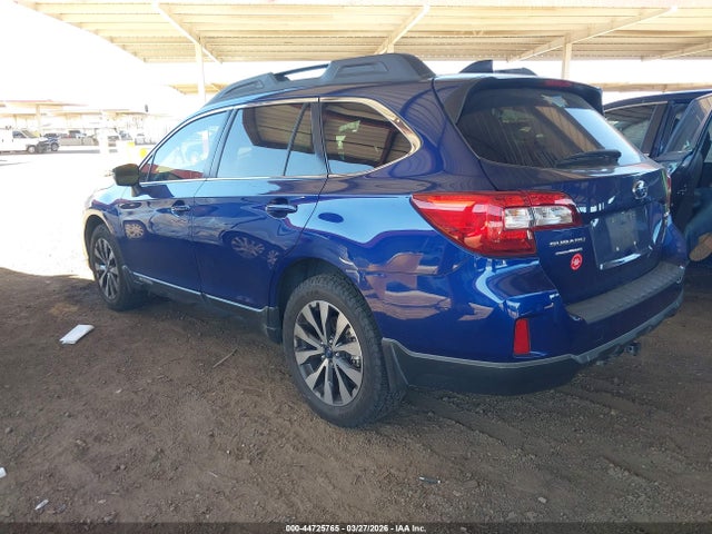 Aukcja sprzedaży 2016 Subaru Outback 3.6r Limited, vin: 4S4BSENC3G3255040, numer aukcji: 44725765