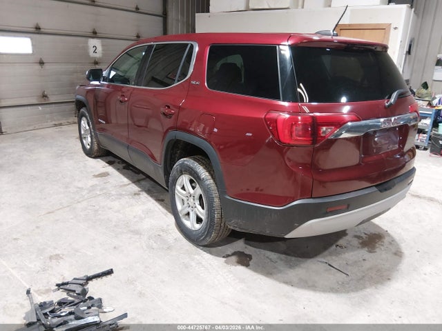 Aukcja sprzedaży 2017 Gmc Acadia Sle-1, vin: 1GKKNRLA2HZ165207, numer aukcji: 44725767