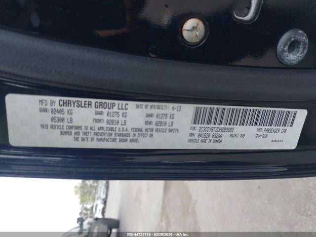 Aukcja sprzedaży 2013 Dodge Challenger R/t Plus, vin: 2C3CDYBT2DH693683, numer aukcji: 44725779
