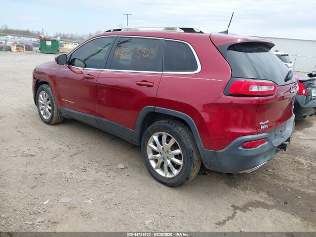 Продаж на аукціоні авто 2016 Jeep Cherokee Limited, vin: 1C4PJMDSXGW169366, номер лоту: 44725923