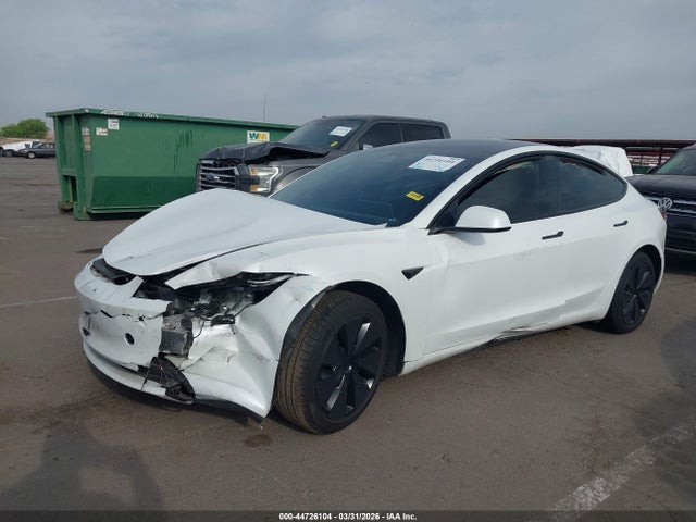 44726104 :رقم المزاد ، 5YJ3E1EA0RF727028 vin ، 2024 Tesla Model 3 Long Range Dual Motor All-wheel Drive/rear-wheel Drive مزاد بيع