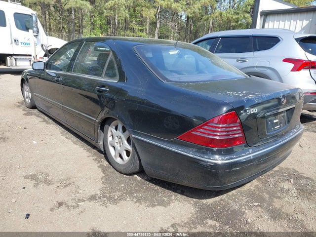 Продажа на аукционе авто 2001 Mercedes-benz S 500, vin: WDBNG75J71A148099, номер лота: 44726120