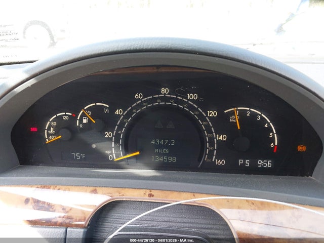 Продажа на аукционе авто 2001 Mercedes-benz S 500, vin: WDBNG75J71A148099, номер лота: 44726120