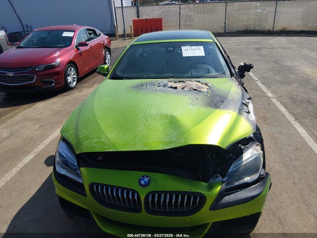 2016 Bmw 650i Gran Coupe მანქანა იყიდება აუქციონზე, vin: WBA6D4C50GD977166, აუქციონის ნომერი: 44726136