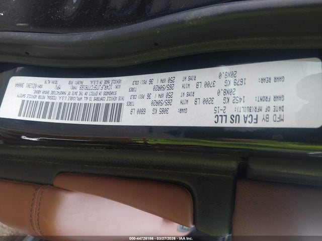 1C4RJFJT5FC778169 Jeep Grand Cherokee Summit