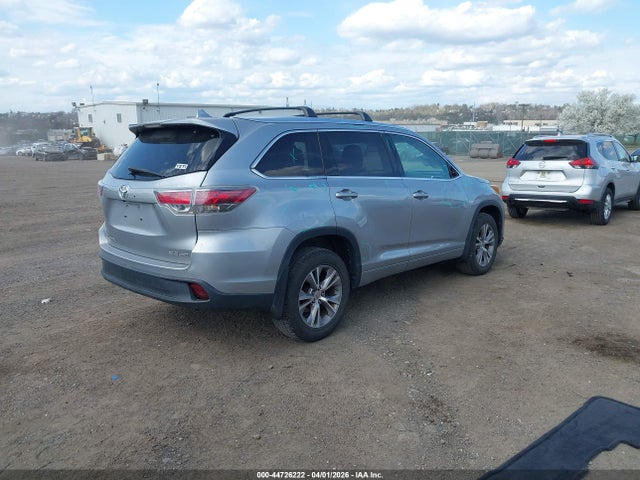 5TDJKRFH1FS140886 Toyota Highlander Xle V6