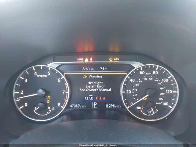 1N4BL4DV6RN371490 Nissan Altima Sv Fwd