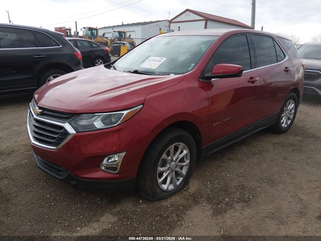 2020 Chevrolet Equinox Fwd Lt 1.5l Turbo მანქანა იყიდება აუქციონზე, vin: 2GNAXKEVXL6271814, აუქციონის ნომერი: 44726248