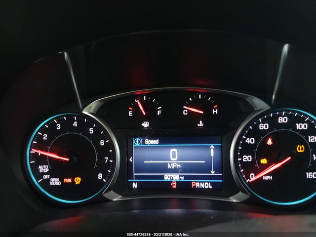 2020 Chevrolet Equinox Fwd Lt 1.5l Turbo მანქანა იყიდება აუქციონზე, vin: 2GNAXKEVXL6271814, აუქციონის ნომერი: 44726248
