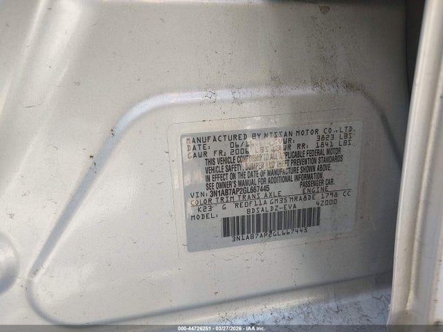 3N1AB7AP2GL667445 Nissan Sentra Fe+ S/s/sl/sr/sv