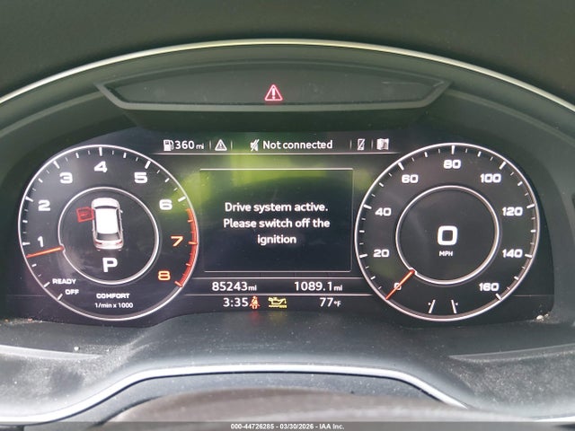 Продажа на аукционе авто 2019 Audi Q7 55 Premium, vin: WA1VAAF77KD009362, номер лота: 44726285