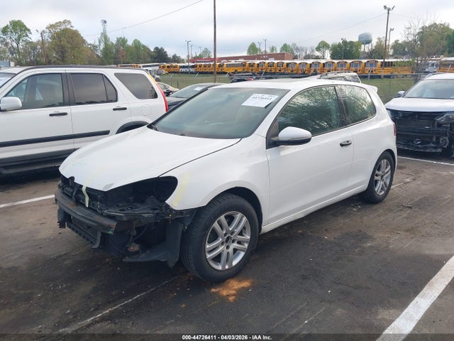 2012 Volkswagen Golf 2.5l 2-door მანქანა იყიდება აუქციონზე, vin: WVWBB7AJ6CW216942, აუქციონის ნომერი: 44726411