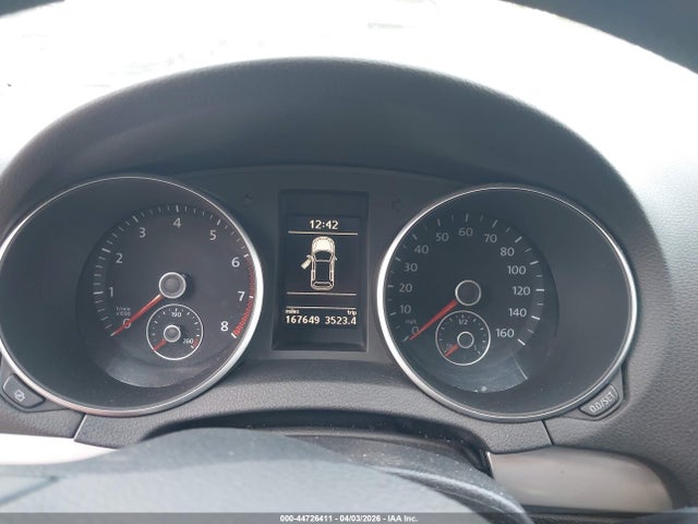 2012 Volkswagen Golf 2.5l 2-door მანქანა იყიდება აუქციონზე, vin: WVWBB7AJ6CW216942, აუქციონის ნომერი: 44726411