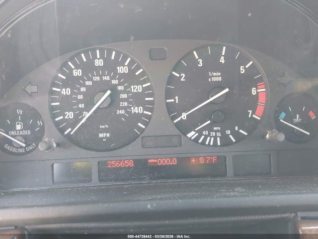2003 Bmw 540i მანქანა იყიდება აუქციონზე, vin: WBADN53423GF71709, აუქციონის ნომერი: 44726442