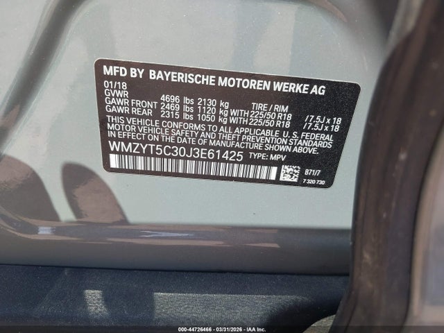 Mini Countryman Cooper S 2018 WMZYT5C30J3E61425 Image 9