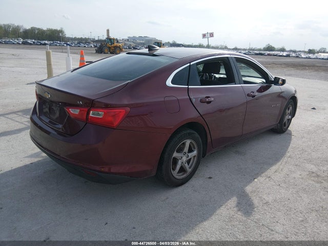Aukcja sprzedaży 2016 Chevrolet Malibu Ls, vin: 1G1ZB5ST7GF260398, numer aukcji: 44726500