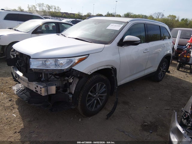 5TDJZRFH1KS722329 Toyota Highlander Xle