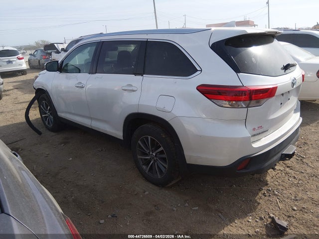 5TDJZRFH1KS722329 Toyota Highlander Xle