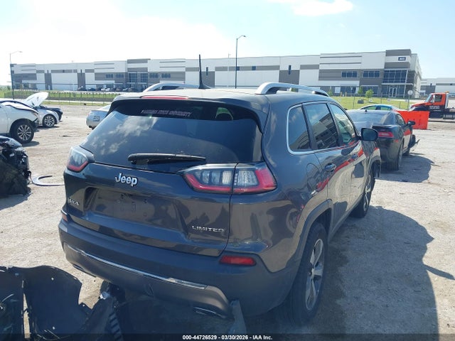 44726529 :رقم المزاد ، 1C4PJMDXXKD197703 vin ، 2019 Jeep Cherokee Limited 4x4 مزاد بيع
