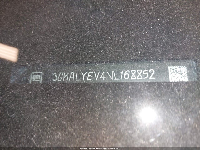44726557 :رقم المزاد ، 3GKALYEV4NL168852 vin ، 2022 Gmc Terrain Awd At4 مزاد بيع