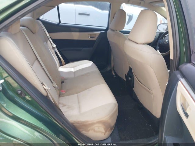 5YFBURHE1EP029201 Toyota Corolla Le Plus