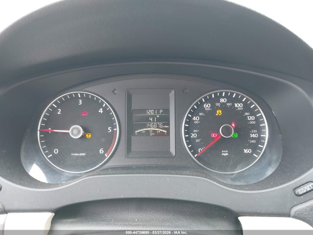 2014 Volkswagen Jetta 2.0l Tdi მანქანა იყიდება აუქციონზე, vin: 3VWLL7AJ7EM279162, აუქციონის ნომერი: 44726695