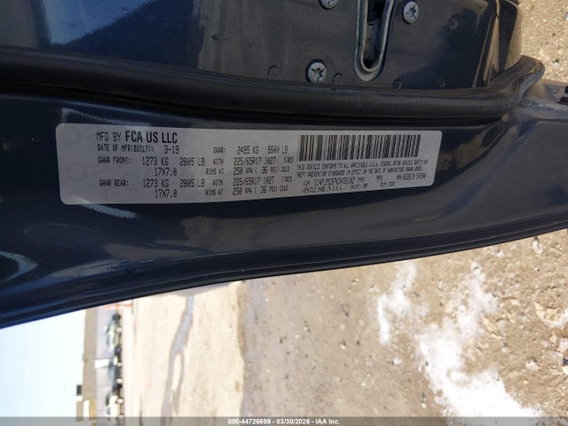Продажа на аукционе авто 2019 Jeep Cherokee Latitude 4x4, vin: 1C4PJMCB7KD433102, номер лота: 44726699