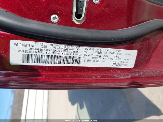 1C6RR7LG7GS259363 RAM 1500 Big Horn