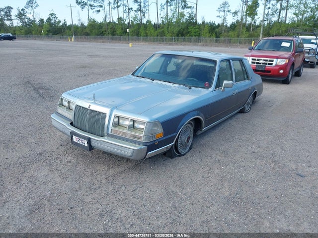 Aukcja sprzedaży 1987 Lincoln Continental, vin: 1LNBM97F7HY710582, numer aukcji: 44726781