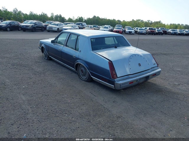 Aukcja sprzedaży 1987 Lincoln Continental, vin: 1LNBM97F7HY710582, numer aukcji: 44726781