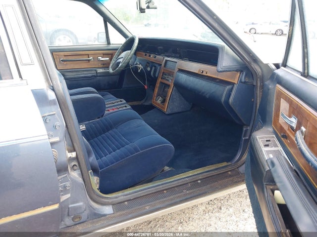 Aukcja sprzedaży 1987 Lincoln Continental, vin: 1LNBM97F7HY710582, numer aukcji: 44726781