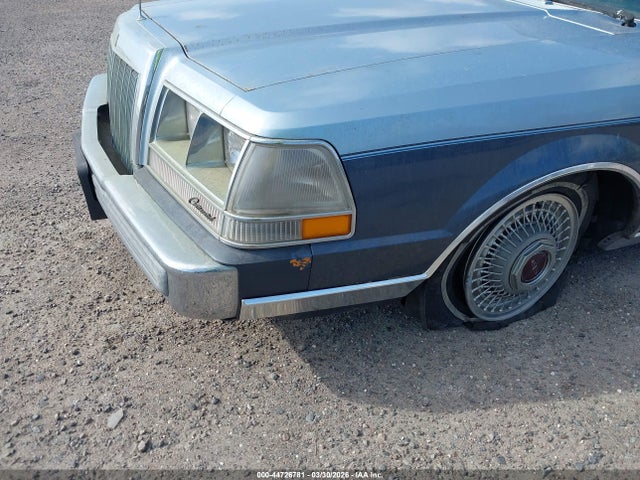 Aukcja sprzedaży 1987 Lincoln Continental, vin: 1LNBM97F7HY710582, numer aukcji: 44726781